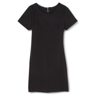 Merona Womens Knit T Shirt Dress   Black   S