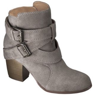 Womens Mossimo Supply Co. Jessica Suede Strappy Boot   Taupe 10
