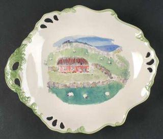 Pfaltzgraff Circle Of Kindness 12 Oval Serving Platter, Fine China Dinnerware  