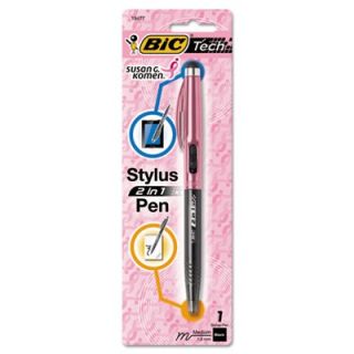 BIC Tech 2 in 1 Retractable Ball Pen and Stylus