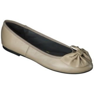 Womens Sam & Libby Chelsea Bow Genuine Leather Flat   Fawn 7