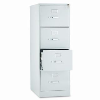 HON 510 Series 4 Drawer Legal Vertical File 514CP Finish Light Gray