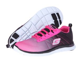 SKECHERS Flex Appeal   New Rival Womens Lace up casual Shoes (Pink)