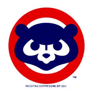 Chicago Cubs Rico Industries Static Cling Decal