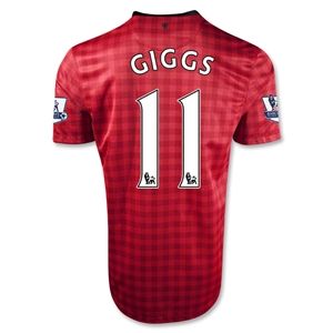 Nike Manchester United 12/13 GIGGS Home Soccer Jersey