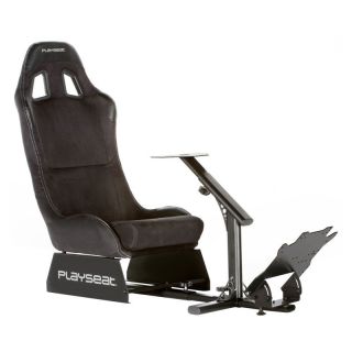 Playseat Evolution Gaming Chair   Black Alcantara with Black Frame   REM.00008