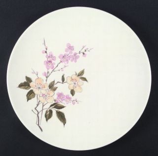 Edwin Knowles Blossom Time Dinner Plate, Fine China Dinnerware   Kalla, Pink & Y