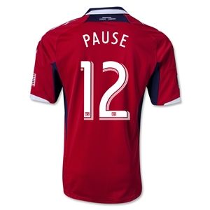 adidas Chicago Fire 2013 PAUSE Authentic Primary Soccer Jersey