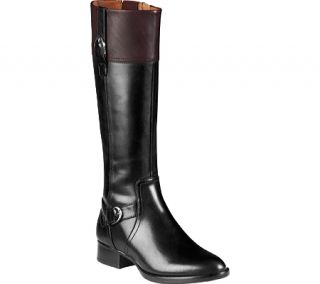 Womens Ariat York   Black/Cordovan Full Grain Leather Boots