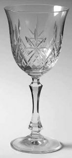 Oneida Alouette Wine Glass   Clear, Cut Bowl,    Facette Stem