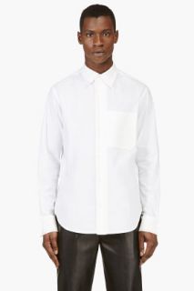 Y_3 White Jersey Accent Shirt