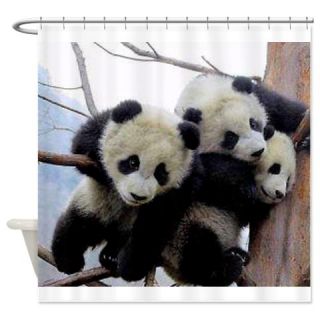  Panda Bears Shower Curtain  Use code FREECART at Checkout