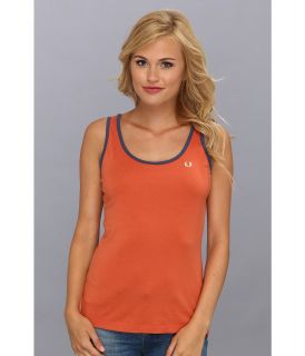Fred Perry Jersey Vest Womens Sleeveless (Tan)