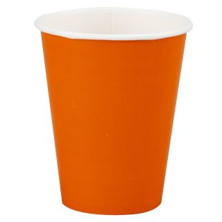 Sunkissed Orange (Orange) 9 oz. Paper Cups