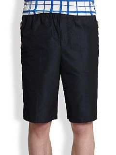 Carven Zip Pocket Shorts   Deep Navy