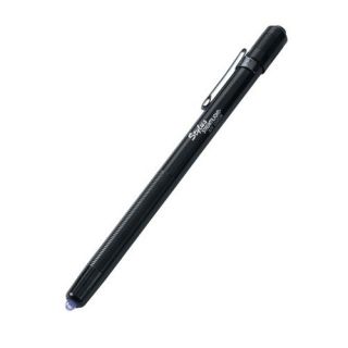 Streamlight 65069 Stylus Flashlight 61/4 Inch Penlight with Pocket Clip and UV LED Black
