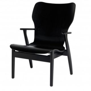 Artek Domus Lounge Chair 20020 Finish Black Stained Birch