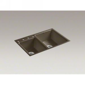 Kohler K 5814 4 20 CLARITY Clarity Tile In Kitchen Sink