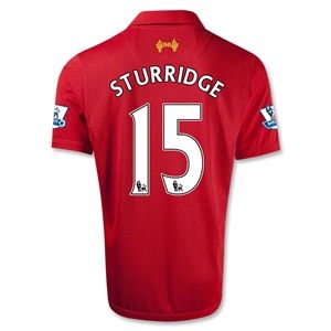 Warrior Liverpool 12/13 STURRIDGE Home Soccer Jersey