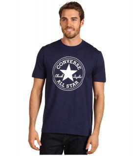 Converse Chuck Taylor All Star Short Sleeve Crew Tee Mens T Shirt (Navy)
