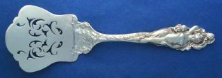 Reed & Barton Love Disarmed (Sterling,Newer) Pierced Waffle Server Solid   Sterl