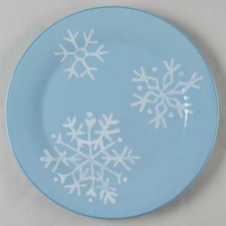 St Nicholas Square WinterS Frost Dinner Plate, Fine China Dinnerware   Embossed