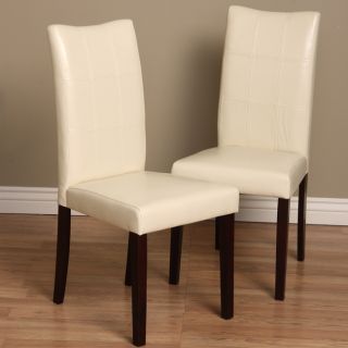 Warehouse Of Tiffany Eveleen Dining Chairs (set Of 2) (ChalkSeat height 18 inchesDimension 38 inches high x 17.5 inches wide x 19.5 inches deep Assembly required )