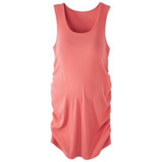 Merona Maternity Sleeveless Ribbed Tank Top   Sunbeam Pink XS