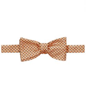 White Grid Bow Tie JoS. A. Bank