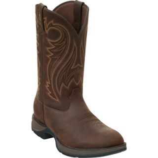 Durango Rebel 12in. Pull On Western Boot   Chocolate, Size 8 Wide, Model# DB
