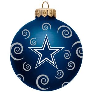 Dallas Cowboys Team Color Swirl Ornament 3