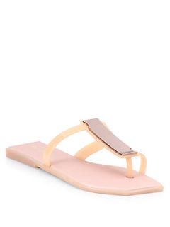 Melissa Pollen Thong Sandals   Pearl Pink