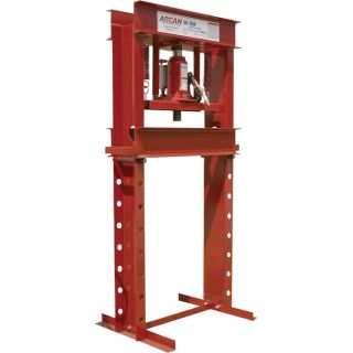 Arcan Pneumatic Shop Press   20 Ton, Model CP301