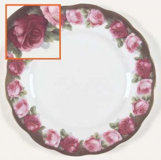 Royal Albert Mothers Day Dinner Plate, Fine China Dinnerware   Bone,Pink Roses,G