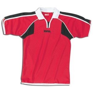 Xara Preston Soccer Jersey (Red/Blk)