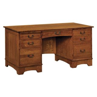 Chelsea Home Monmouth 60 in. Flat Top Desk with Finished Back   Michaels Cherry
