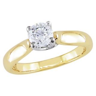 14K White Gold Carat Diamond Cocktail Ring (Size 9)