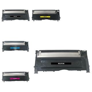 Basacc 5 ink Cartridge Set Compatible With Samsung Clp 315