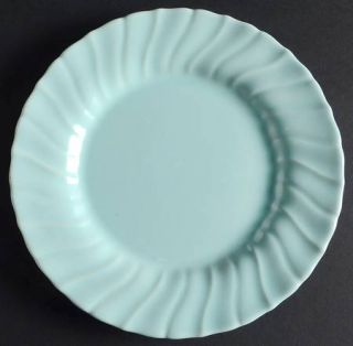 Franciscan Coronado Aqua Matte Salad Plate, Fine China Dinnerware   Aqua, Matte,
