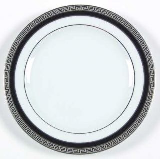 Philippe Deshoulieres Athos Black Bread & Butter Plate, Fine China Dinnerware  