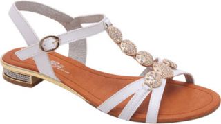 Womens L & C Electra 04   White Sandals