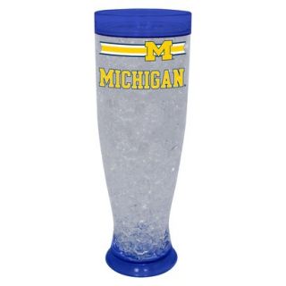 University of Michigan Wolverines Ice Pilsner Glass