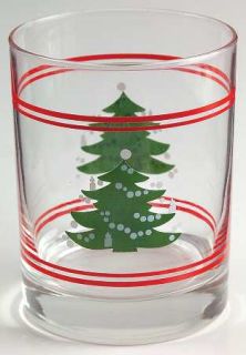Waechtersbach Christmas Tree 14 Oz Glassware Double Old Fashioned, Fine China Di