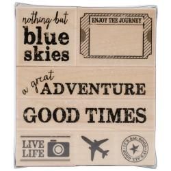 Hero Arts Mounted Rubber Stamps  A Great Adventure