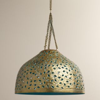 Desiree Metal Bell Pendant Lamp   World Market