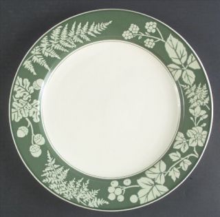 Mikasa Country Walk 12 Chop Plate/Round Platter, Fine China Dinnerware   Green