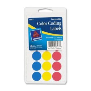 Avery Color Coding Label, Yellow (06167)