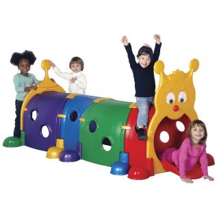 ECR4KIDS Febergus Climb N Crawl Caterpillar 4 Section Multicolor   ELR 035