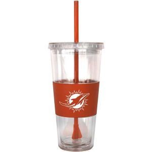 Miami Dolphins Boelter Brands 22oz. Tumbler with Straw