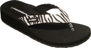 Womens Cudas Tallulah   Zebra Casual Shoes